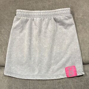 Barbie Gray Mini A-Line Skirt Casual